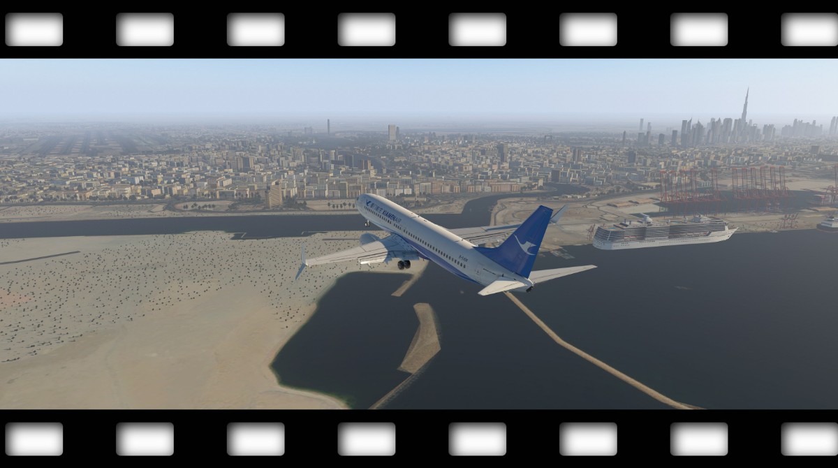 飞行美图-降落迪拜-4774 