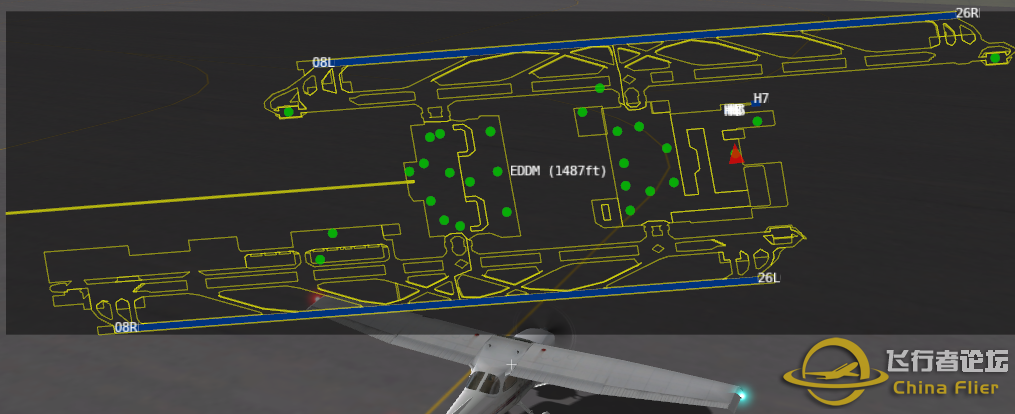 Airport Navigator plugin(机场滑行指示)-4520 