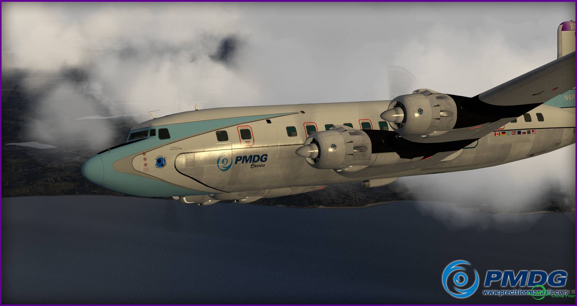 PMDG for X-Plane第一个插件已经公布 - 老爷机DC-6B-9913 