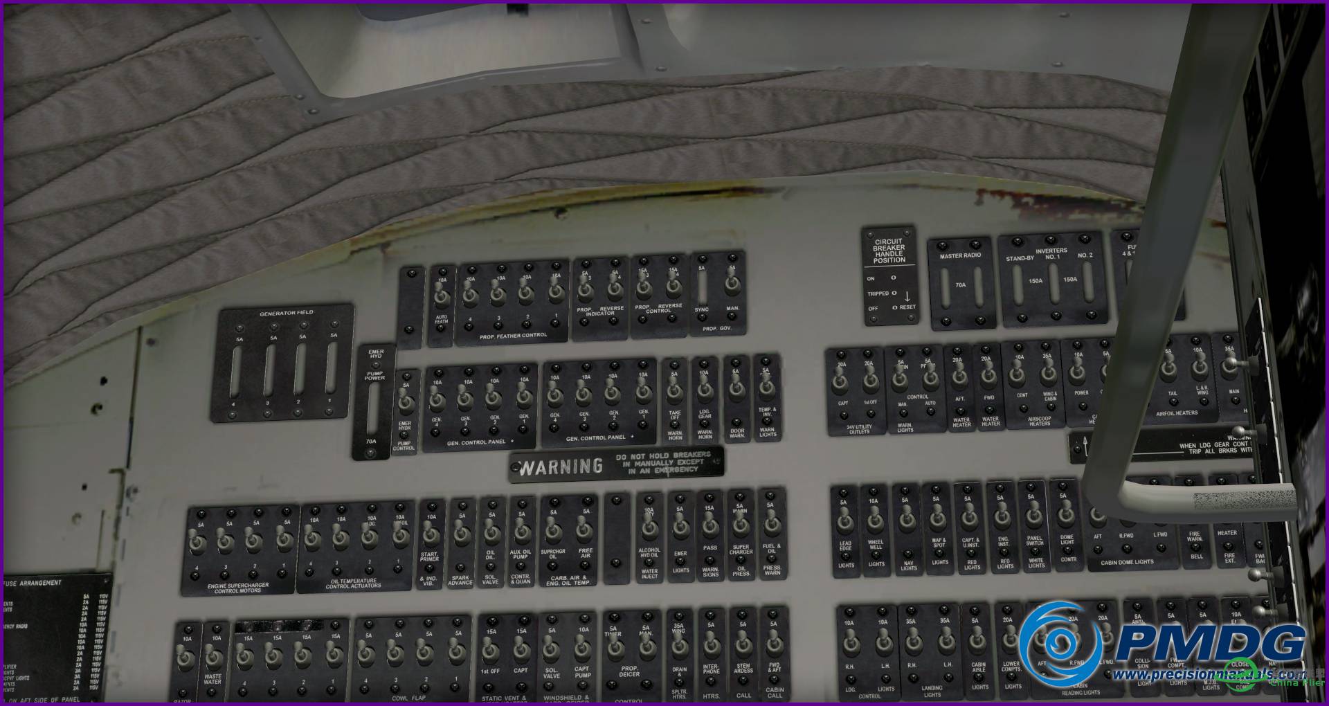 PMDG for X-Plane第一个插件已经公布 - 老爷机DC-6B-9165 