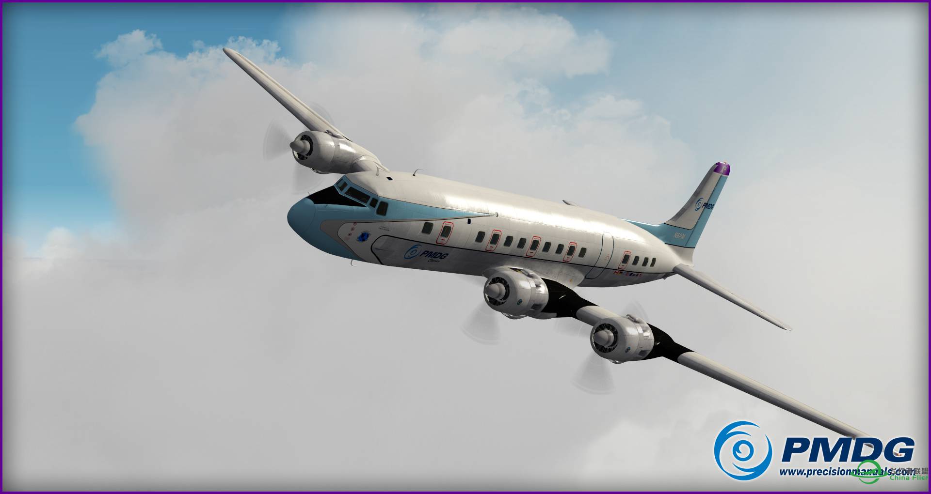 PMDG for X-Plane第一个插件已经公布 - 老爷机DC-6B-5898 