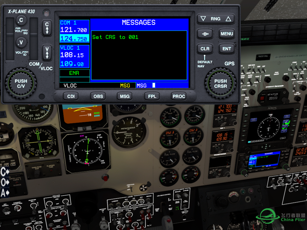 [教程] Carenado C90B KingAir GPS导航实例-4553 