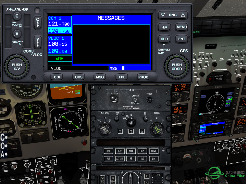 [教程] Carenado C90B KingAir GPS导航实例-4369 