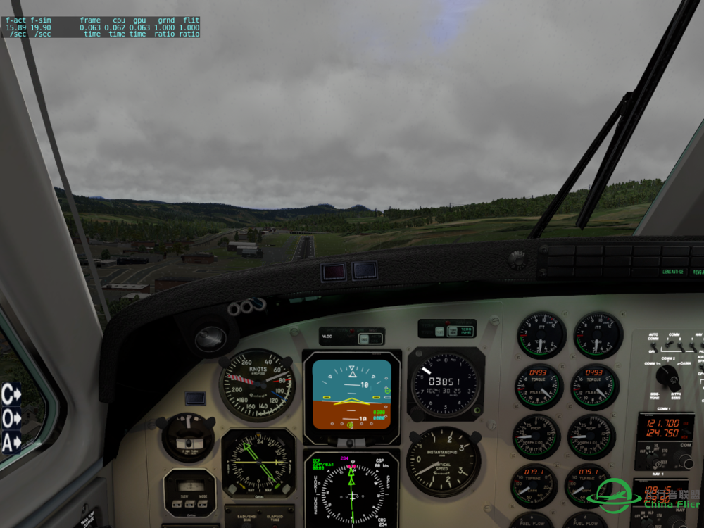 [教程] Carenado C90B KingAir GPS导航实例-6926 
