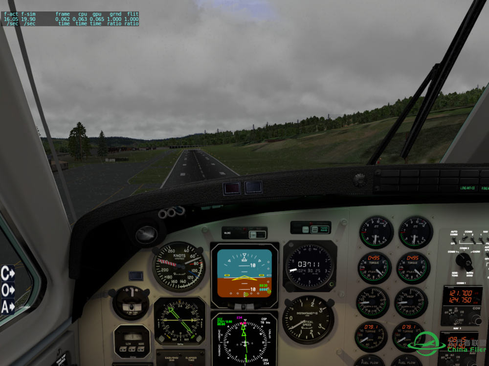 [教程] Carenado C90B KingAir GPS导航实例-2490 