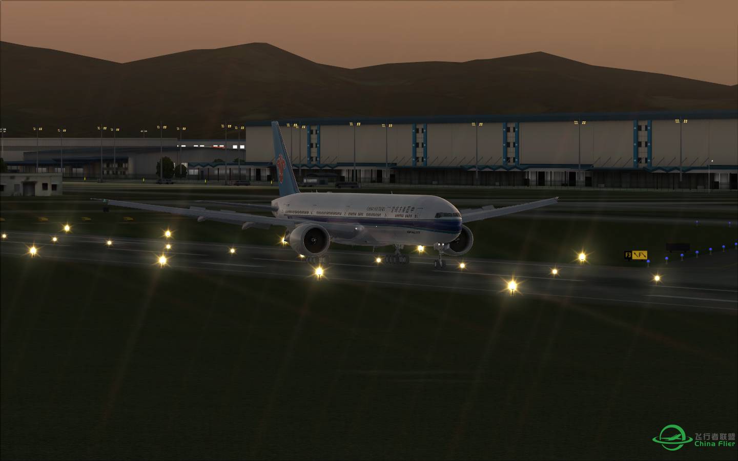 广州白云国际机场FSX,P3D-7736 