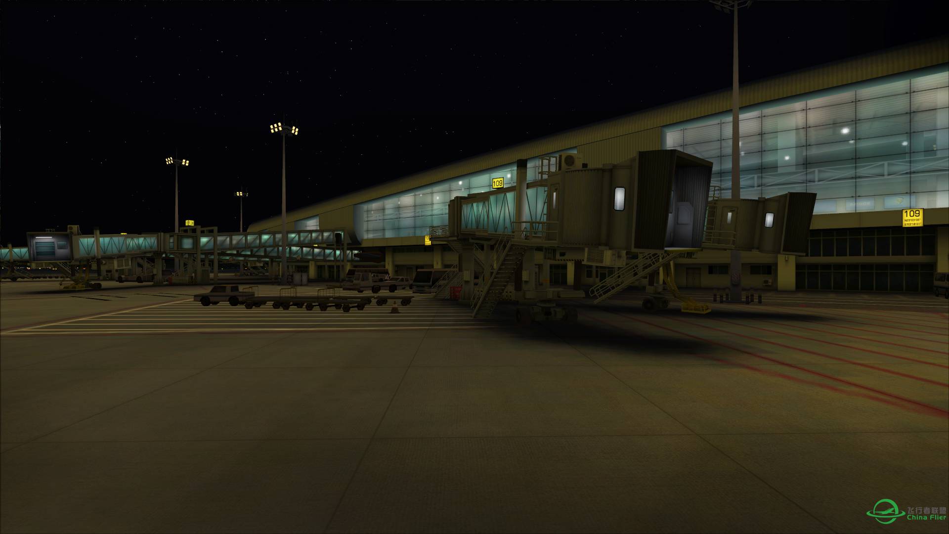 广州白云国际机场FSX,P3D-9585 