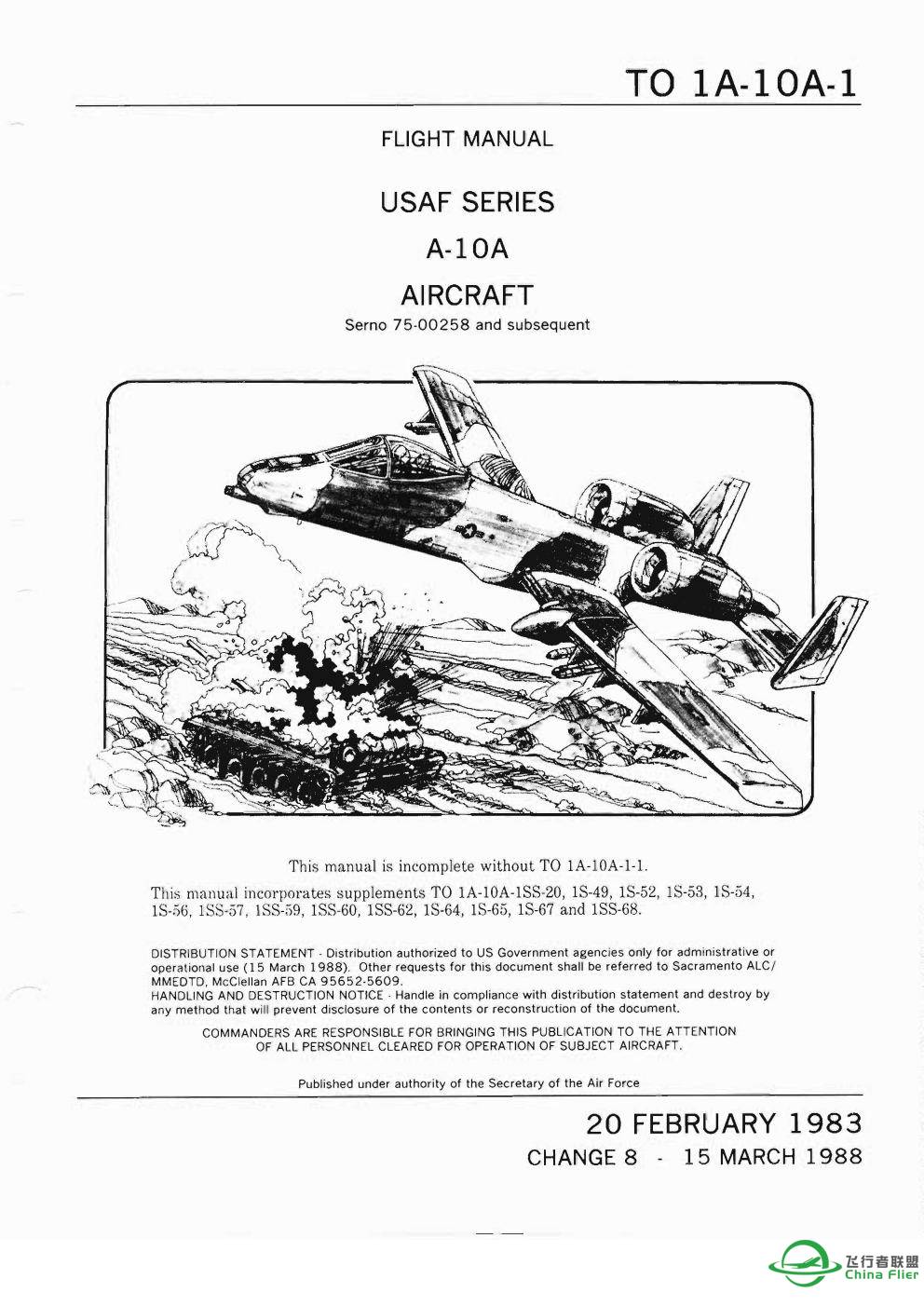 A-10A 美军官方手册-5406 