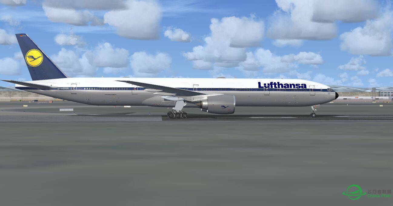 PMDG777-300ER Lufthansa复古涂装-3867 