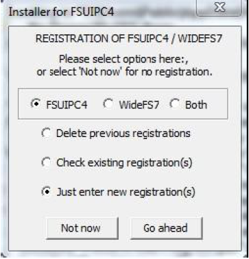 关于FSUIPC4的新人安装提醒！-8025 