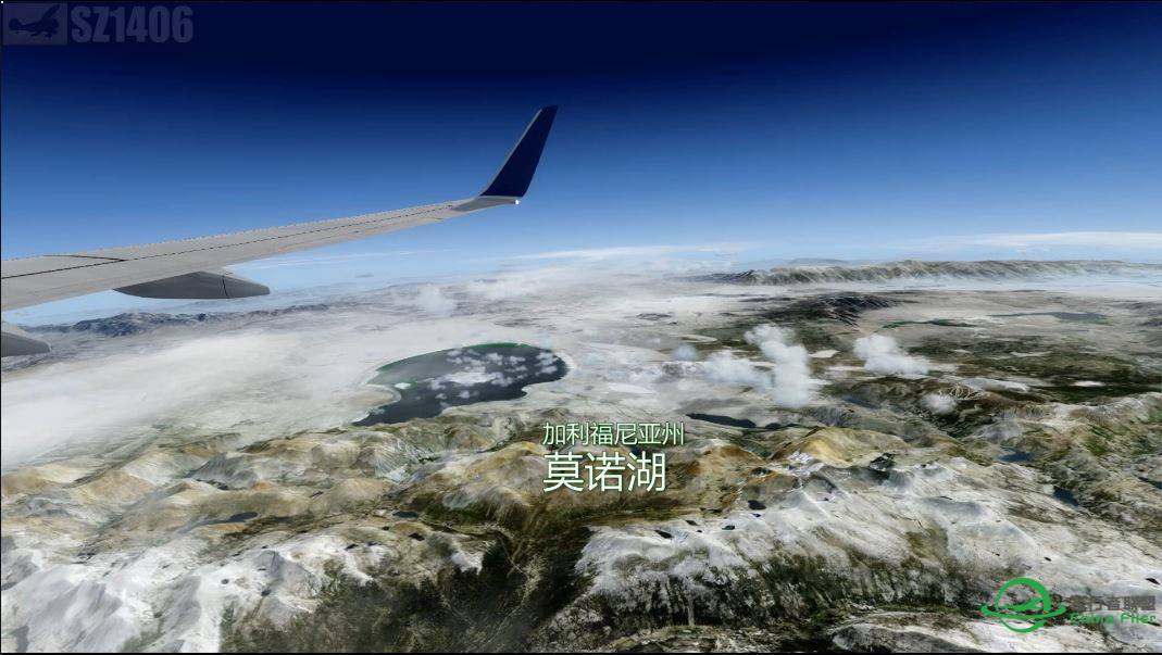 模拟飞行员之眼：洛杉矶-西雅图  波音737-800 美国西海岸之旅-7649 