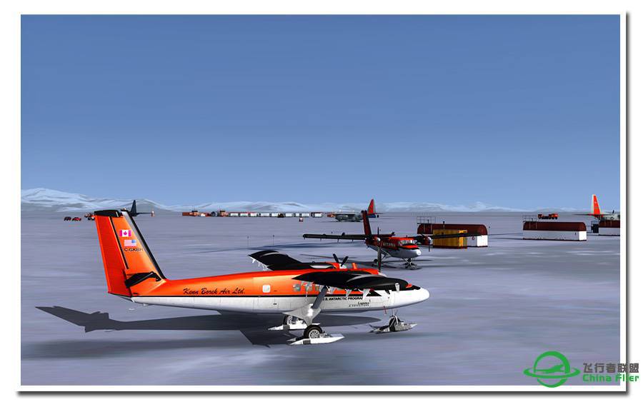 求这款飞机的名字，刚下了南极洲广告上的图-8210 
