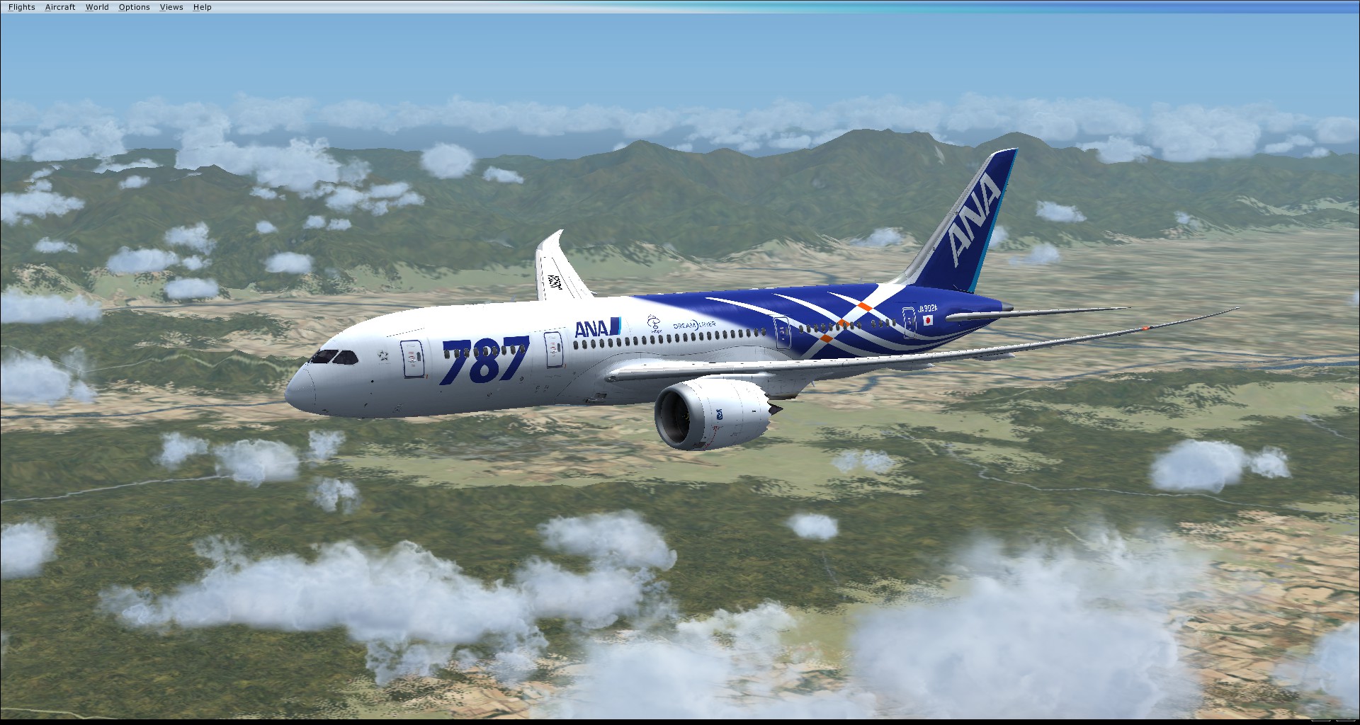 Quality Wings 787 ANA鯖-4723 