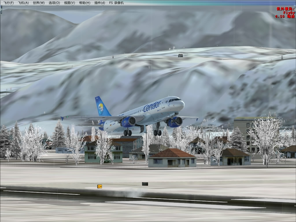 飞跃阿尔卑斯山: 神鹰航空A320 克拉根福-萨尔茨堡-6978 