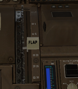 XPLANE11机摸襟翼不正常，收不回也放不下卡死-7757 