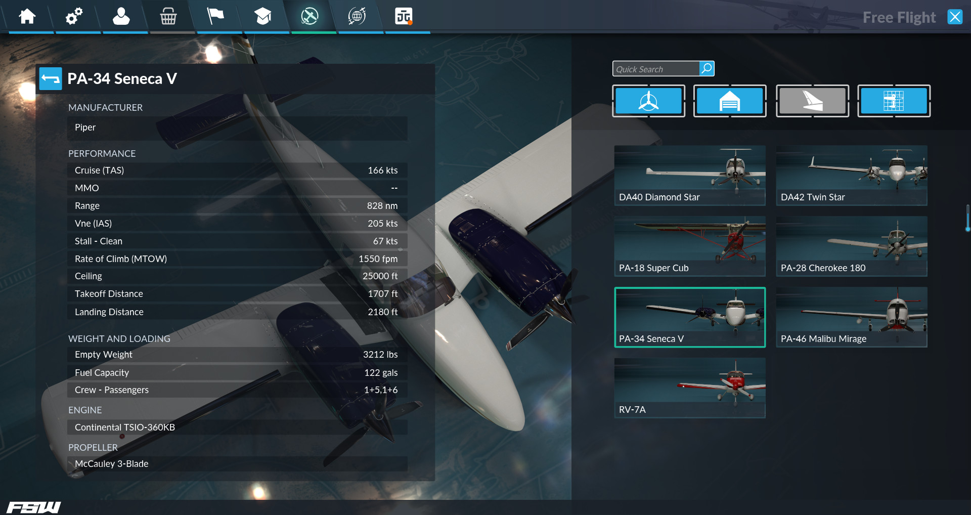 Flight Sim World默认七款小型飞机图片-4282 