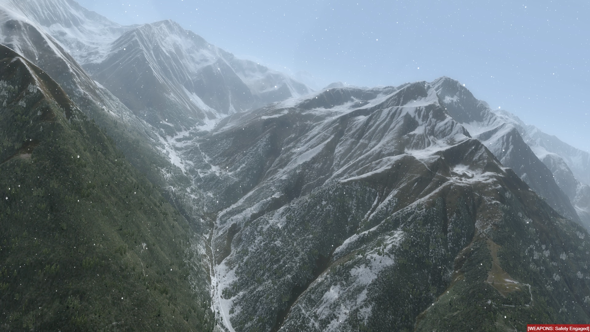 奥地利 LOWI Innsbruck 阿尔卑斯山谷雪景-2487 