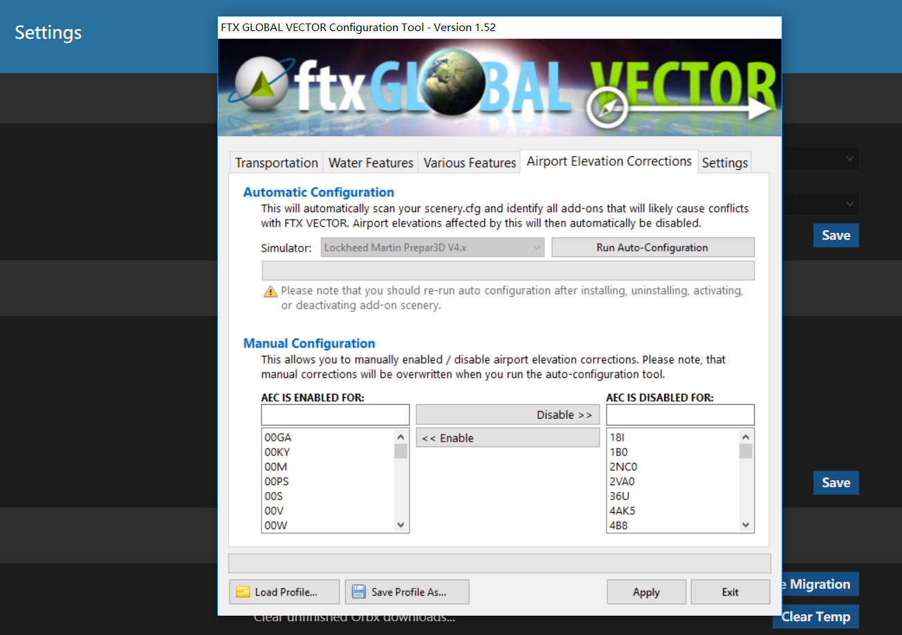 求助，FTX GLOBAL VECTOR高度修正工具无法使用-3684 