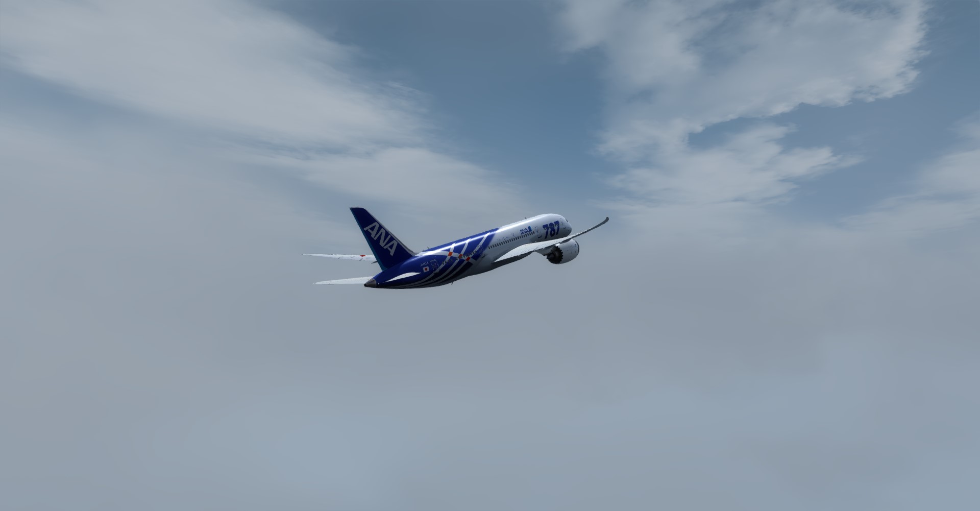 Quality Wings 787  雨天测试-9906 