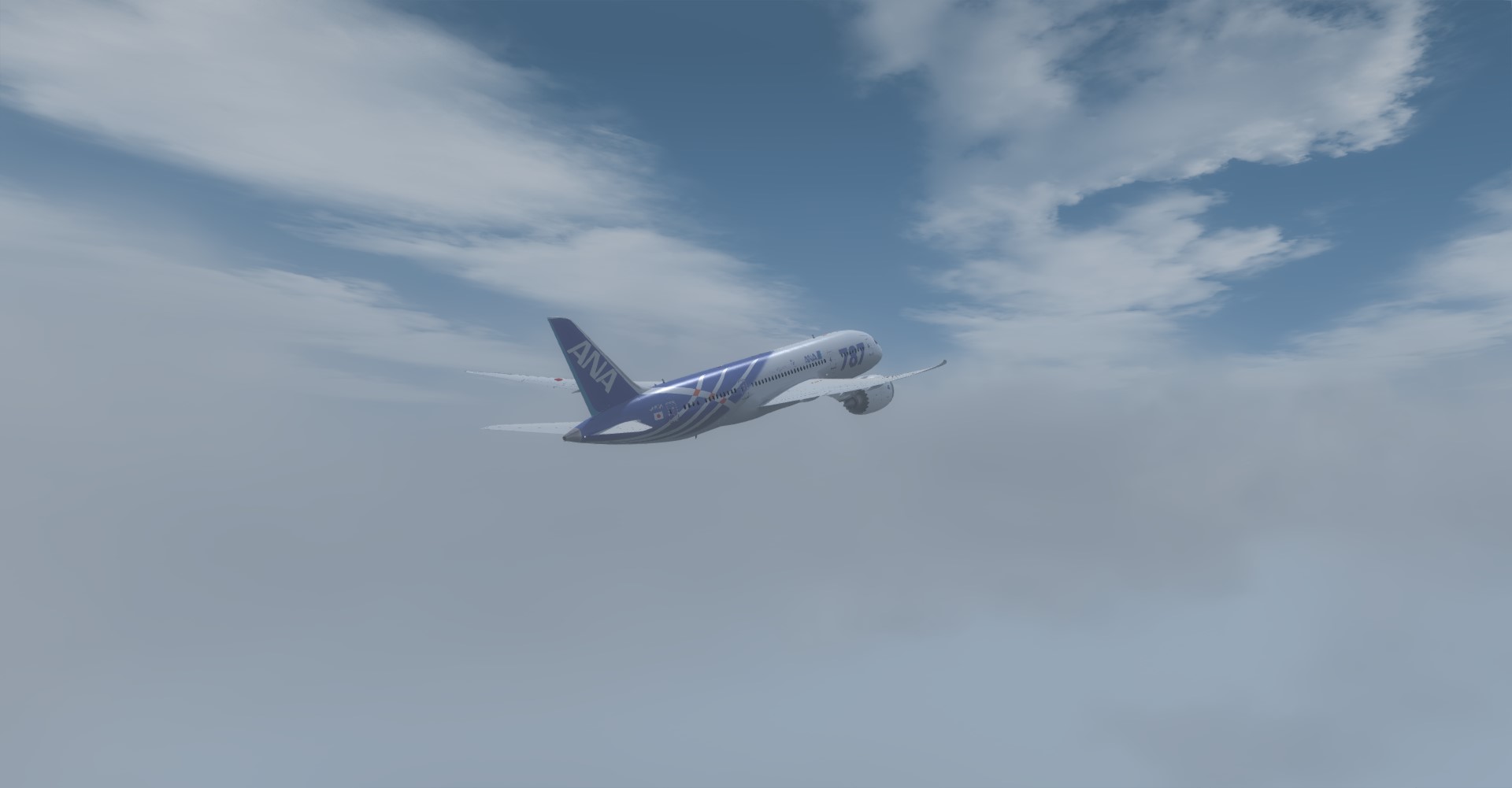 Quality Wings 787  雨天测试-5738 