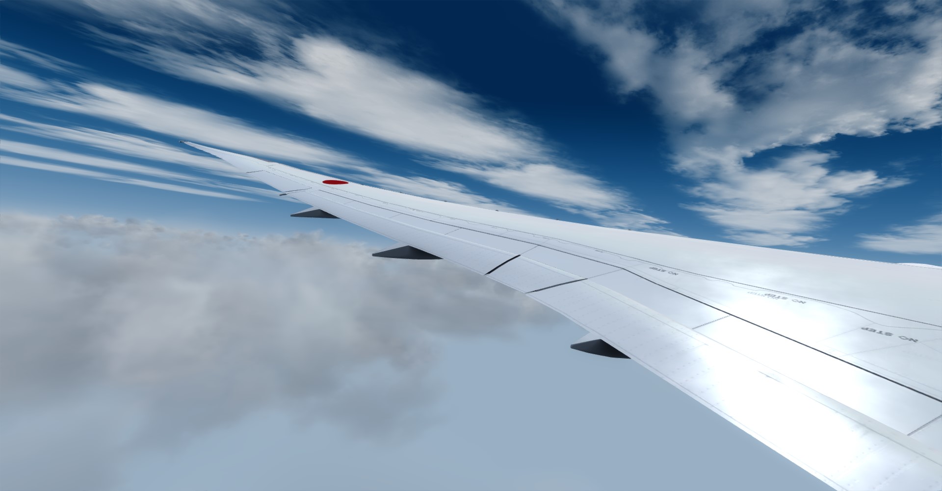 Quality Wings 787  雨天测试-2485 