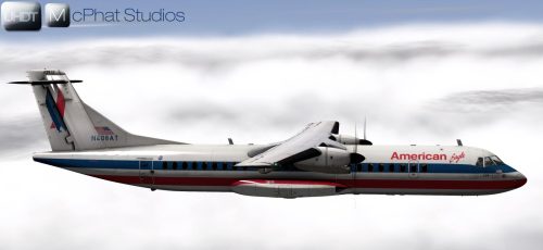 跪求ATR-72的美鹰航空涂装-2251 