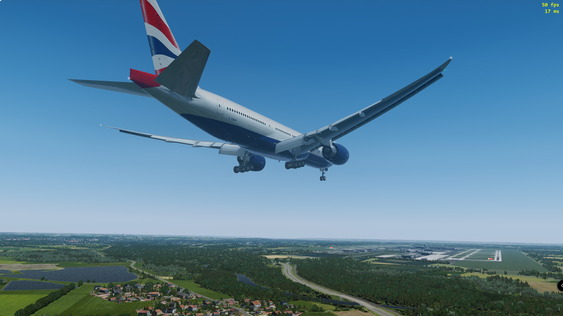 维也纳至慕尼黑  777-200LR  速度鸟1820-752 