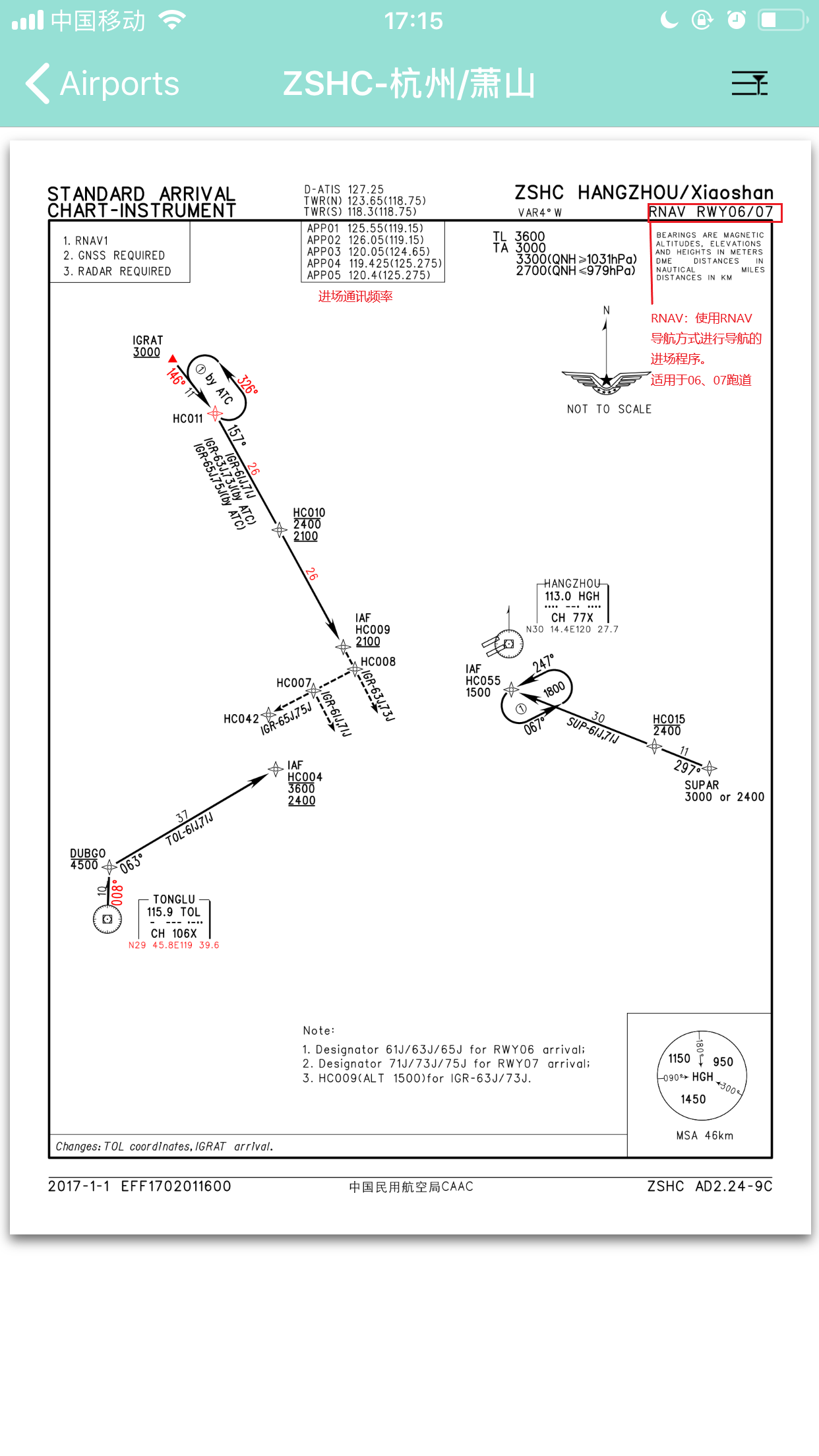 EAIP航图基础教程-4110 