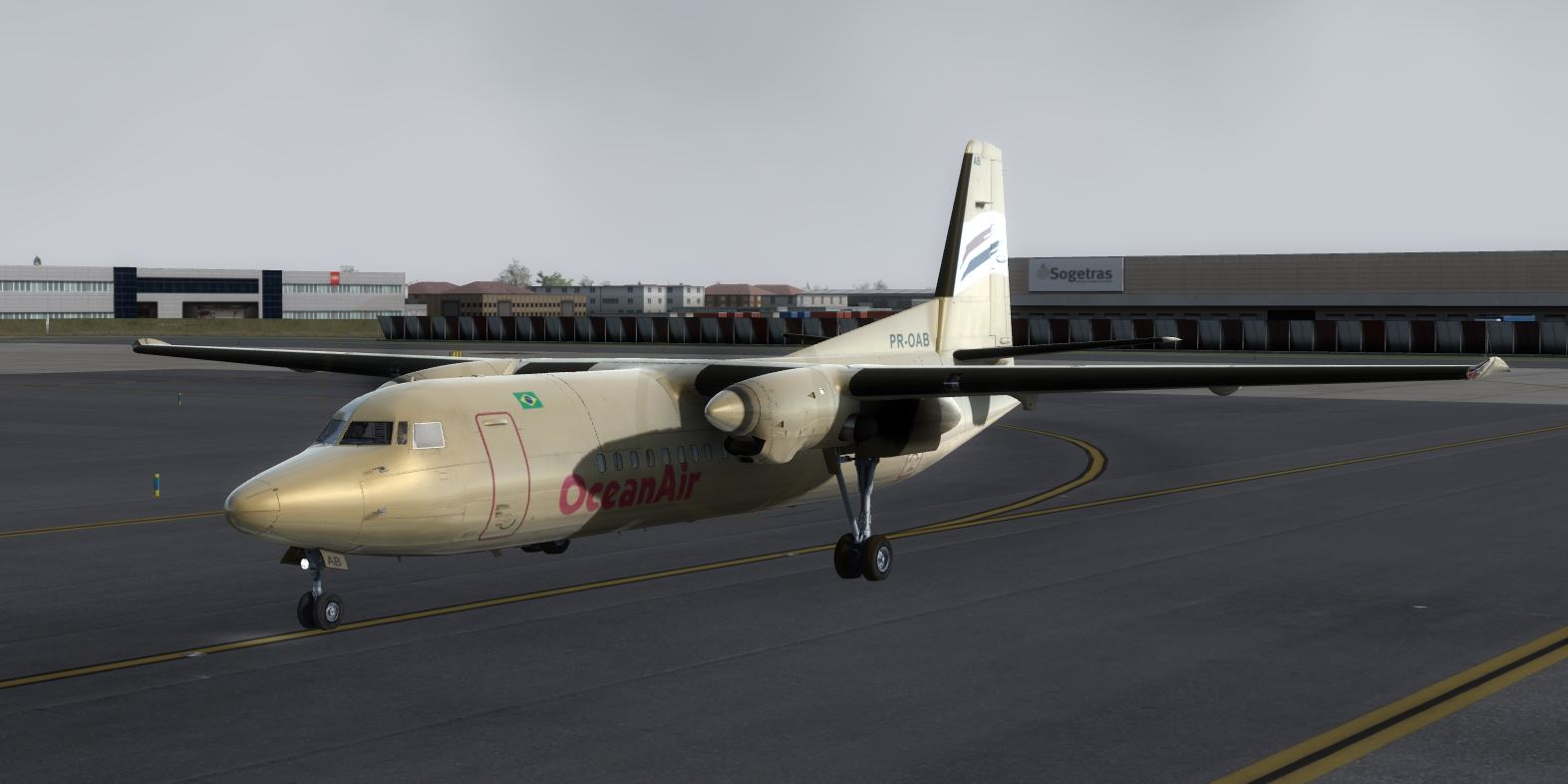 Fokker F50 Ocean Air @ LIML-5084 