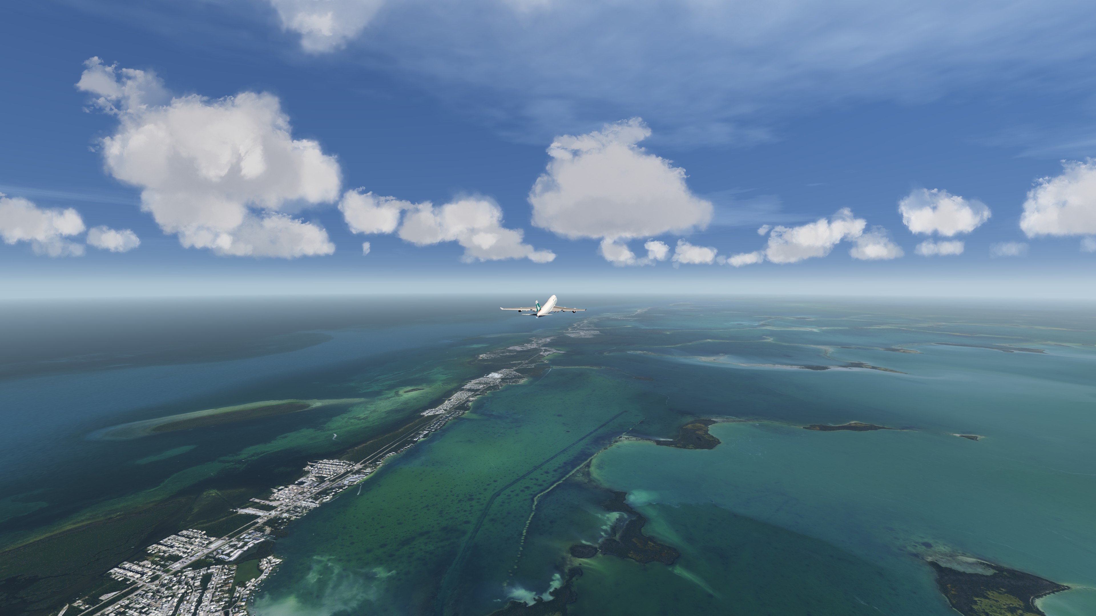 飞一下佛罗里达和迈阿密，海洋效果很好-8800 