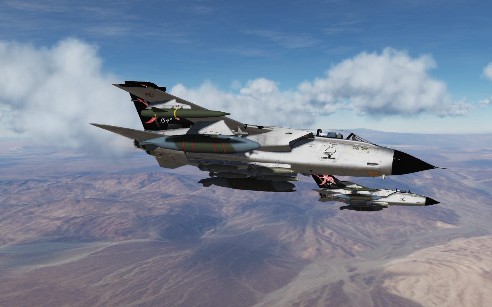 DCS WORLD 米格21比斯 + 米格29 + Tornado + A-10  混战游戏截图-3235 