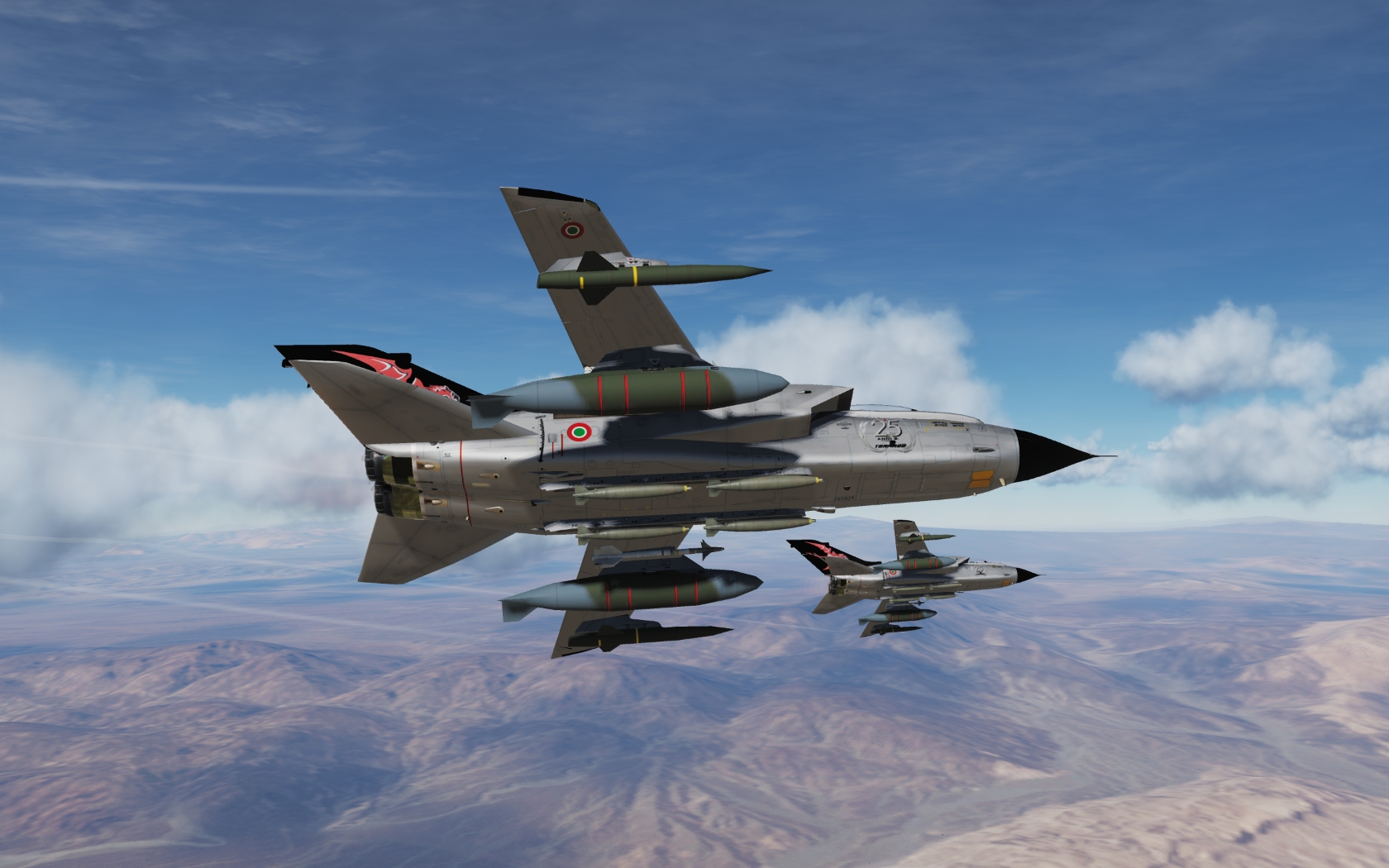 DCS WORLD 米格21比斯 + 米格29 + Tornado + A-10  混战游戏截图-1511 