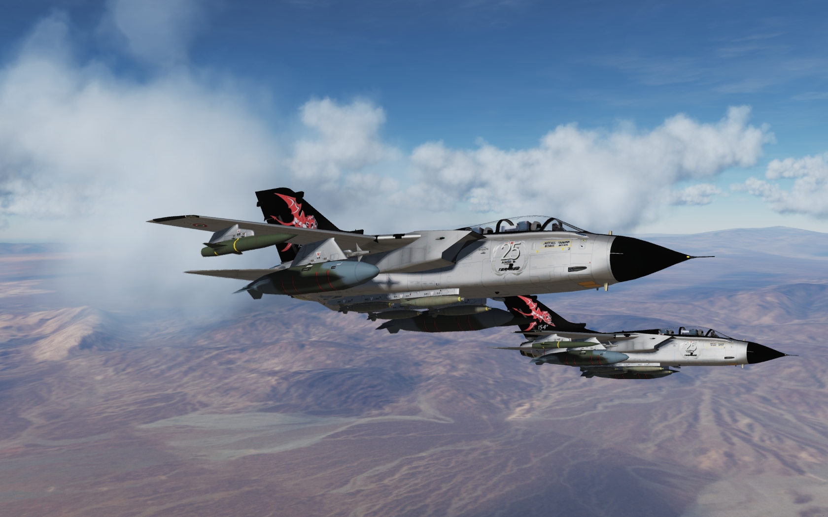 DCS WORLD 米格21比斯 + 米格29 + Tornado + A-10  混战游戏截图-7229 