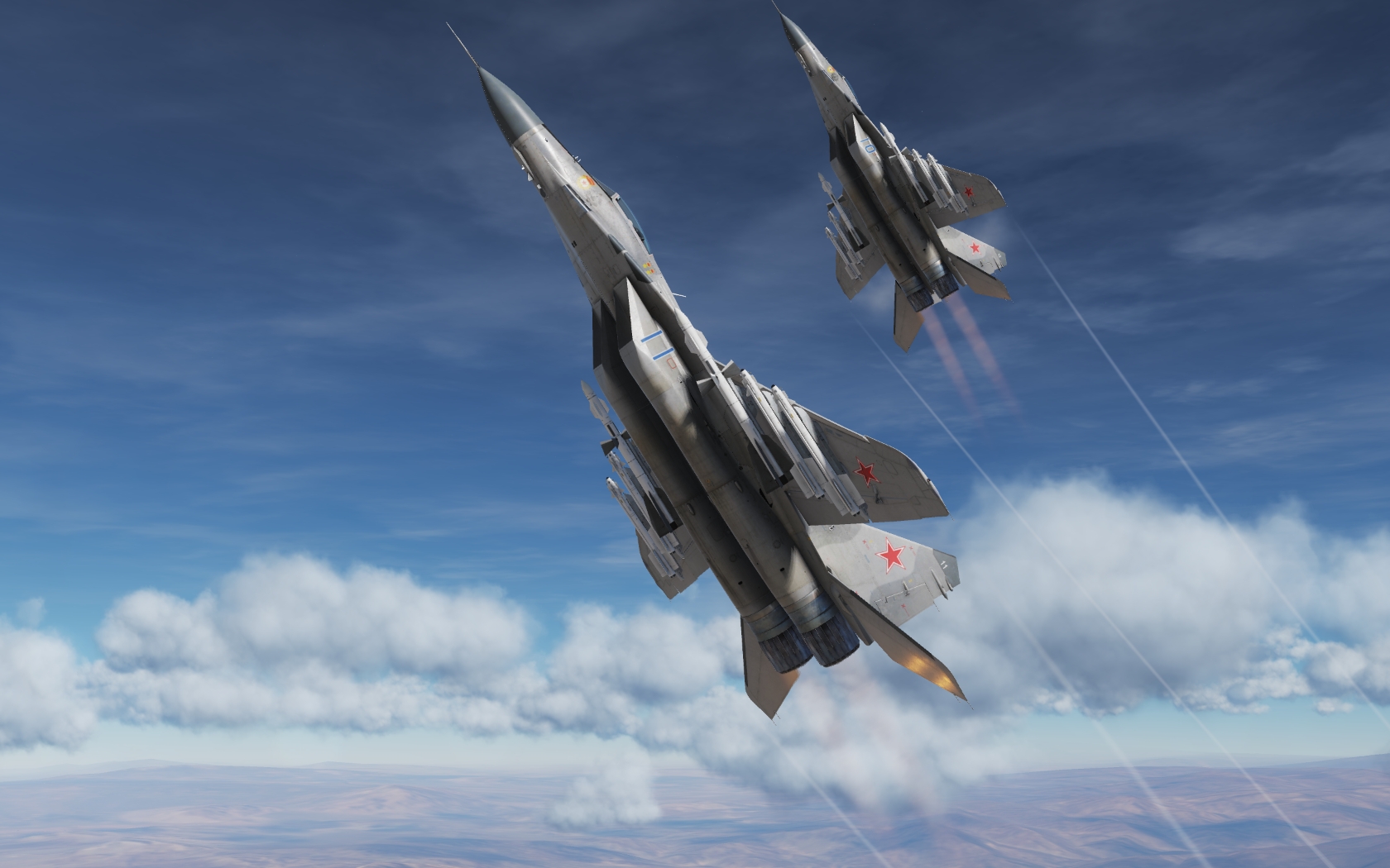 DCS WORLD 米格21比斯 + 米格29 + Tornado + A-10  混战游戏截图-9499 