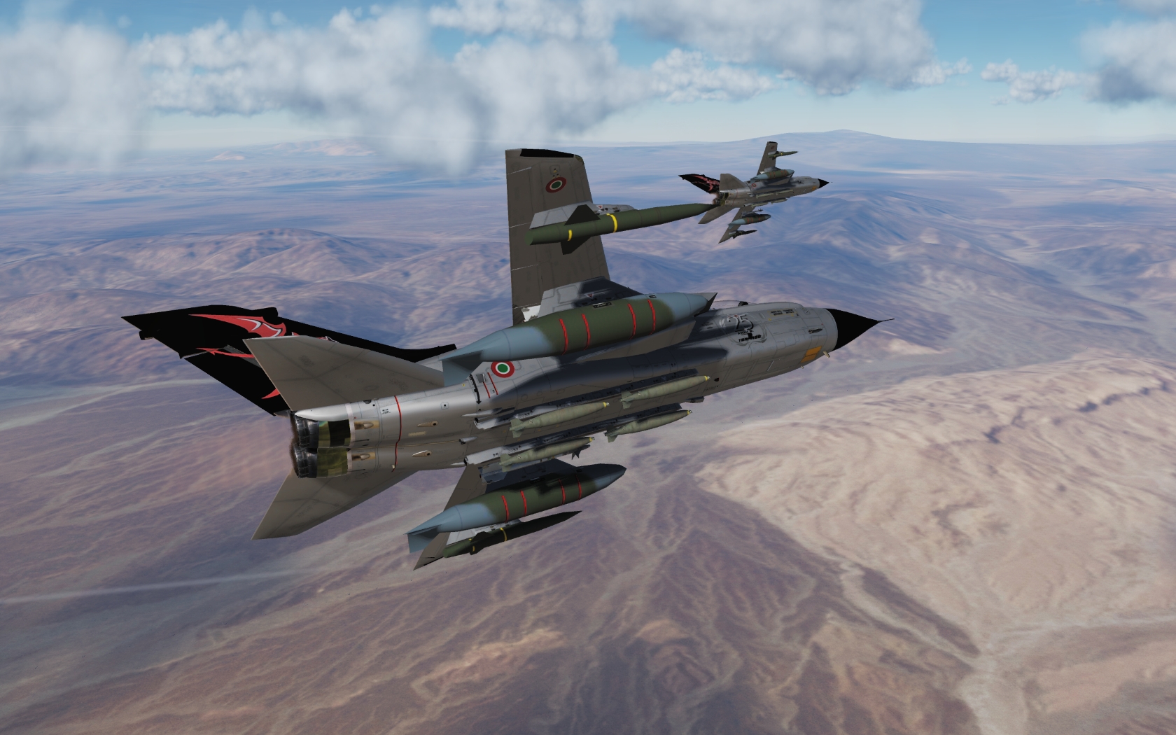 DCS WORLD 米格21比斯 + 米格29 + Tornado + A-10  混战游戏截图-6869 