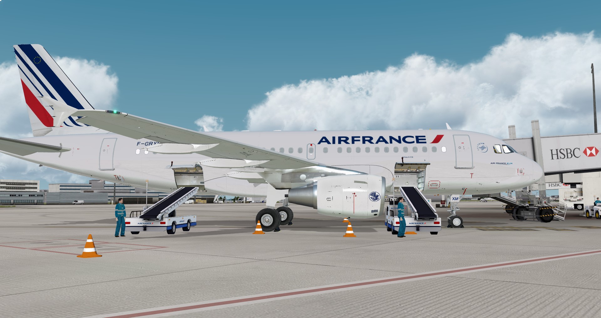Air France 巴黎-苏黎世 多图（流量党慎入）-4292 