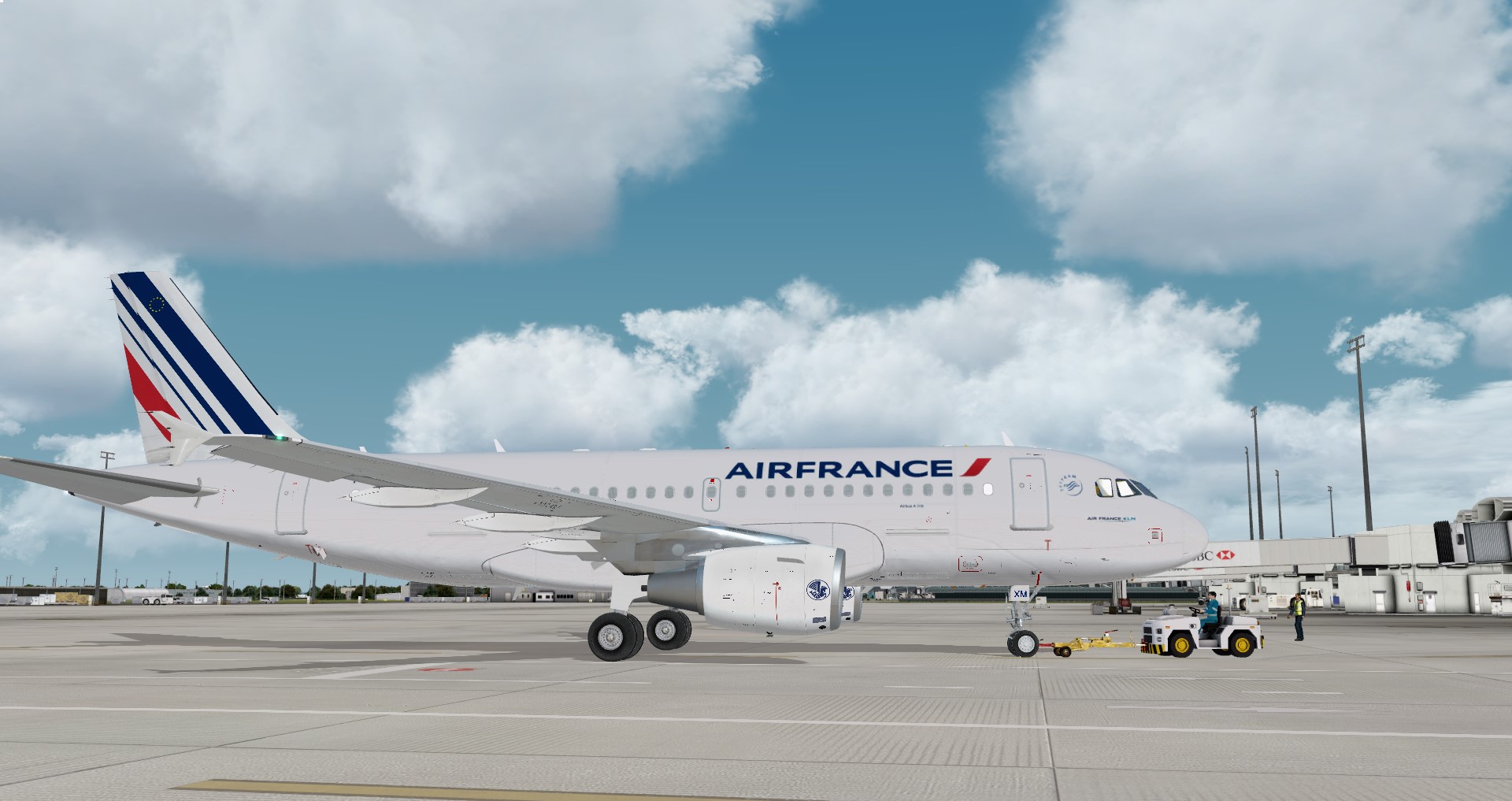Air France 巴黎-苏黎世 多图（流量党慎入）-2064 