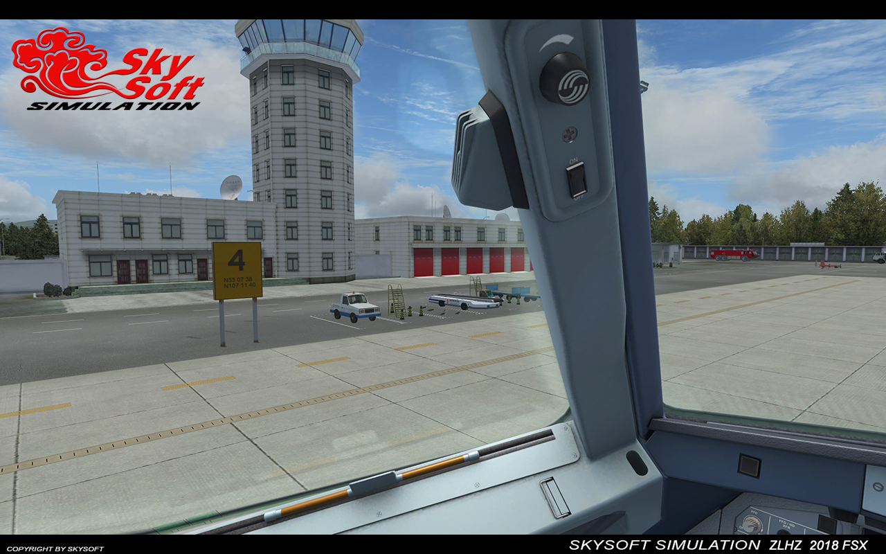 [地景发布] Skysoft Simulation 汉中城固机场 fsx 版正式发布！-601 