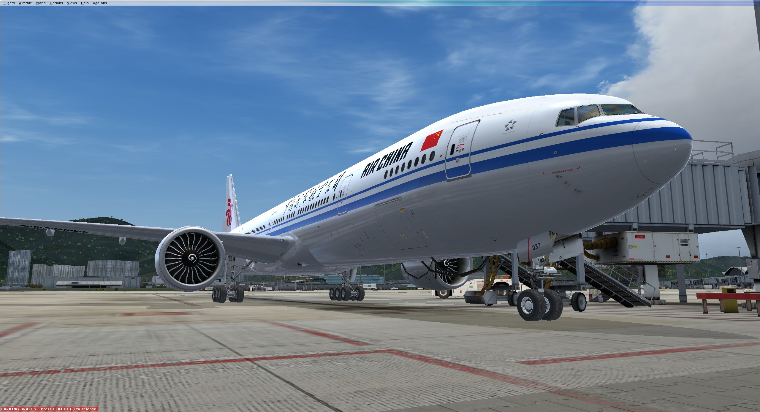 AirChina B77W VHHH-7218 