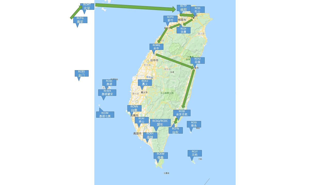 宝岛台湾之旅——第八站：台东志航RCQS to 台东RCFN-673 