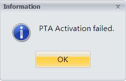 PTA 2.65依然总是激活失败-9527 