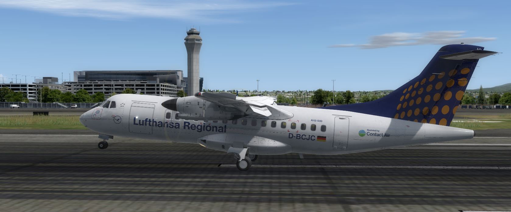 ATR42-500 Lufthansa-6696 