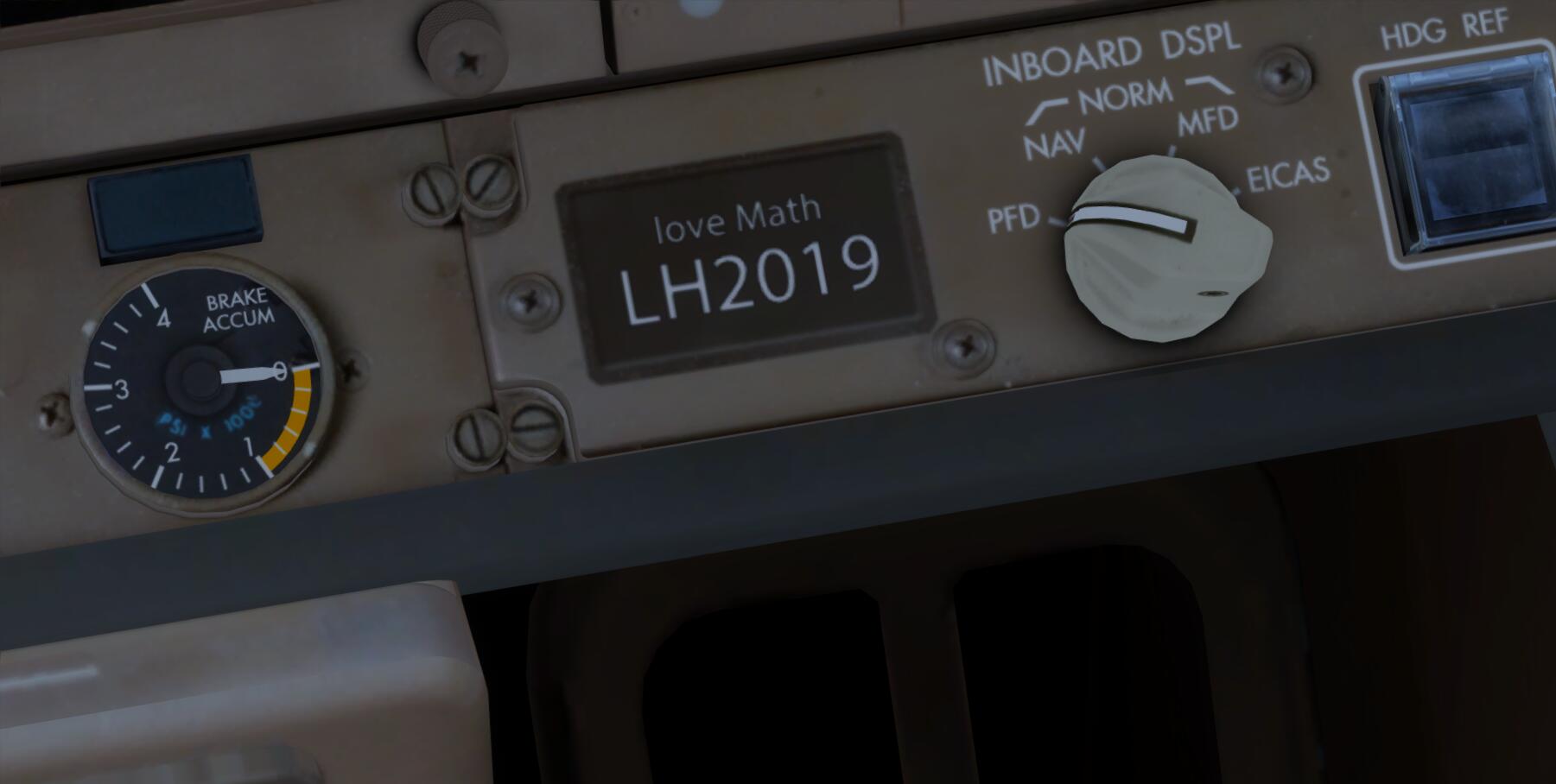 [波音] 777 Lufthansa 2019 高斯定理纪念涂装（fictional）-4790 