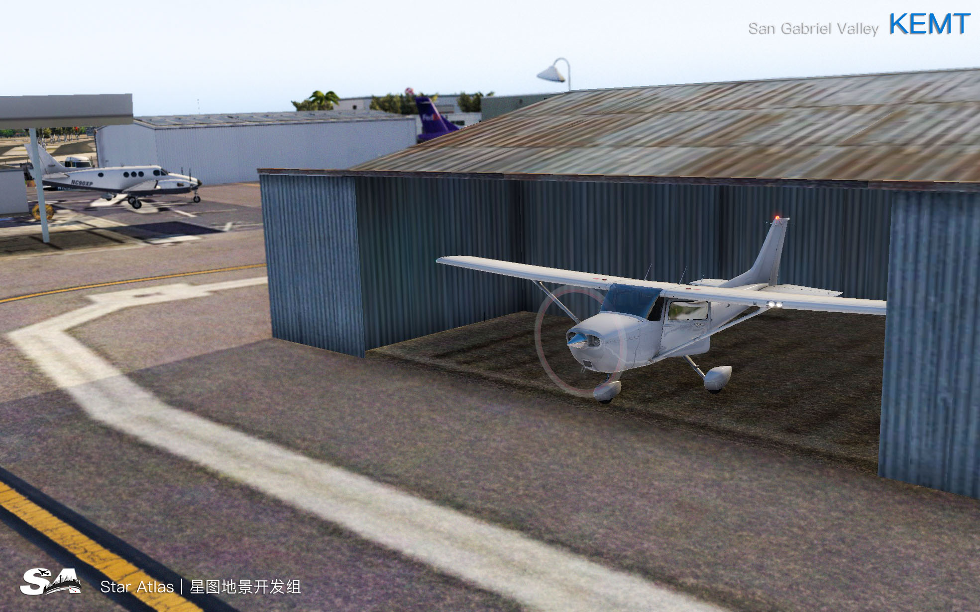 【X-Plane】KEMT-圣盖博谷机场 HD 1.0-3495 