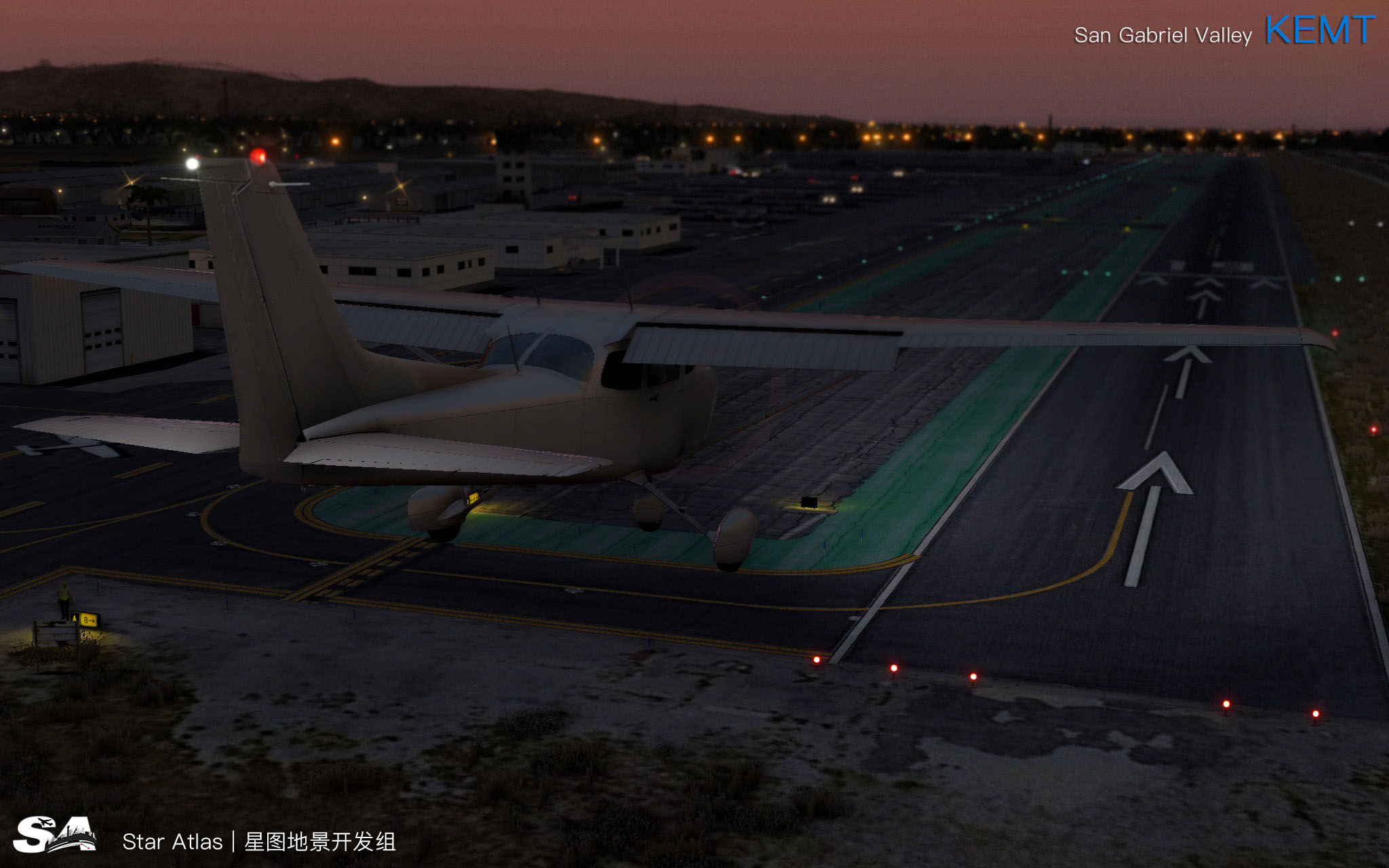 【X-Plane】KEMT-圣盖博谷机场 HD 1.0-8244 