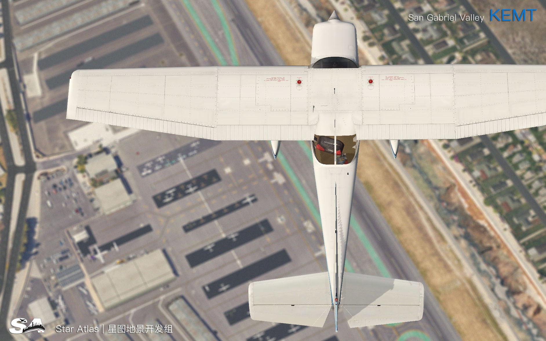 【X-Plane】KEMT-圣盖博谷机场 HD 1.0-2322 