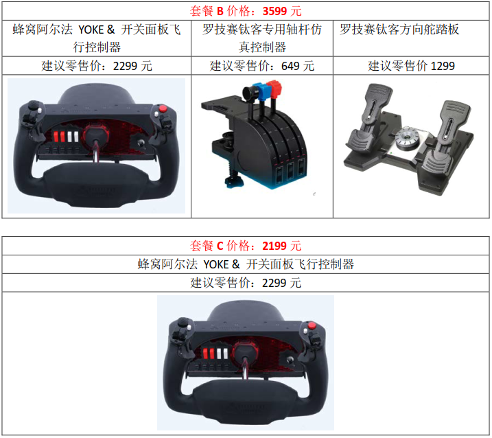 Honeycomb（蜂窝）阿尔法 YOKE&amp;开关面板控制器正式在中国发售-9862 