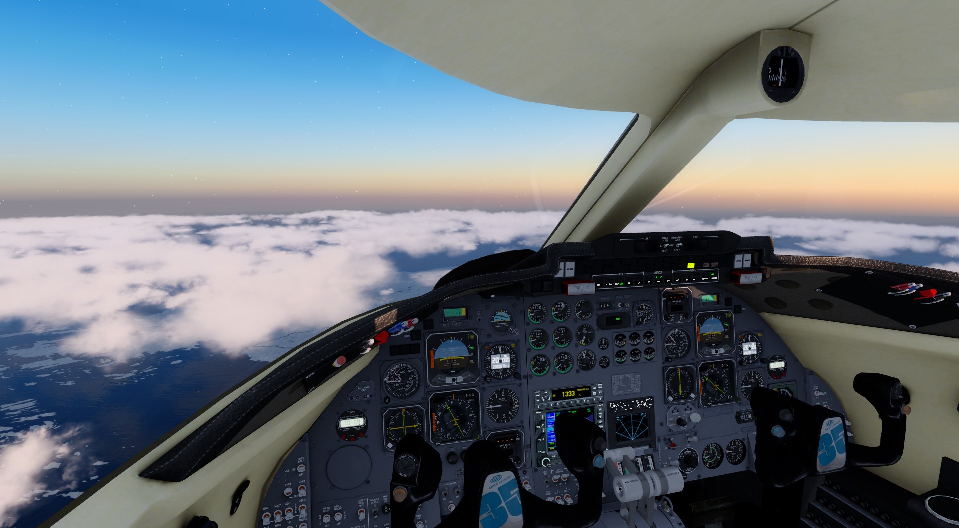 Flysimware – Learjet 35A 评测与冰岛送货之旅-2204 