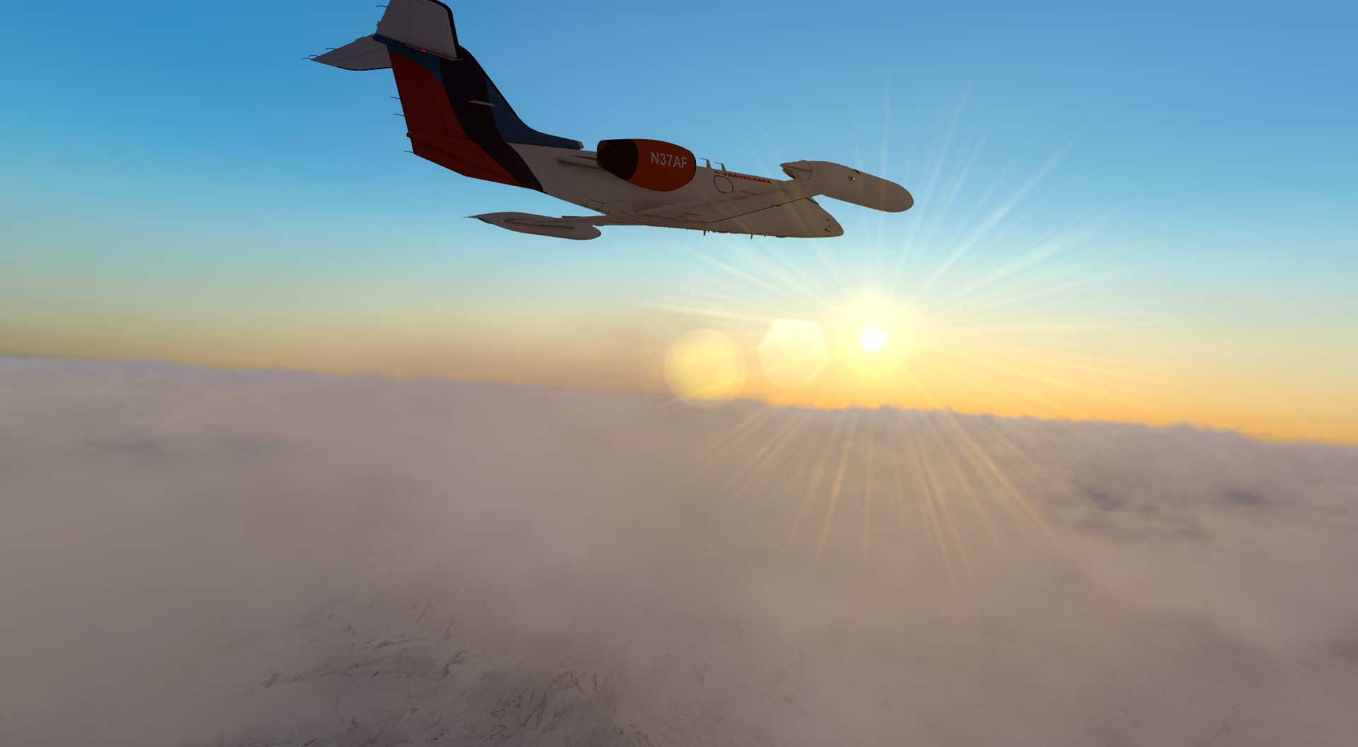 Flysimware – Learjet 35A 评测与冰岛送货之旅-8753 