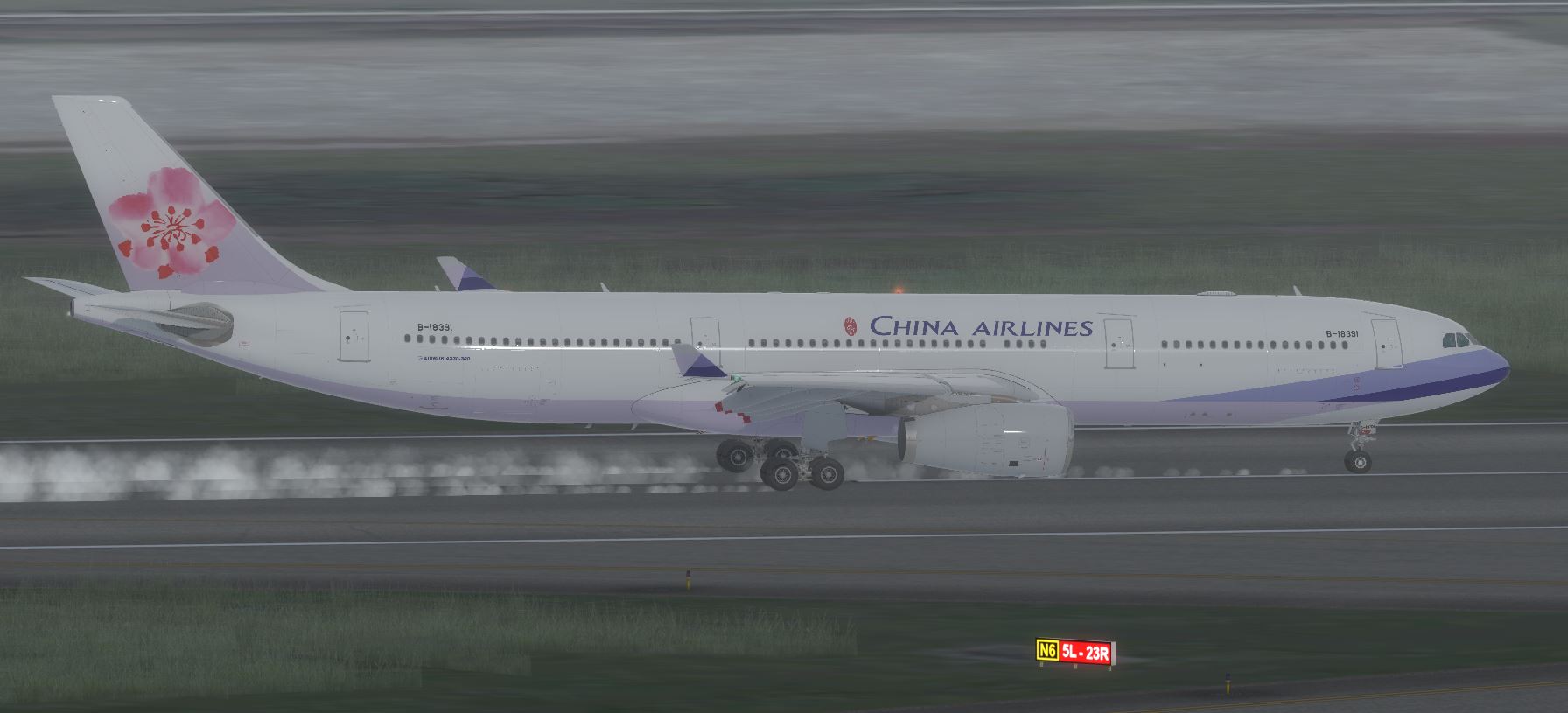 AS A330 ChinaAirline-8087 